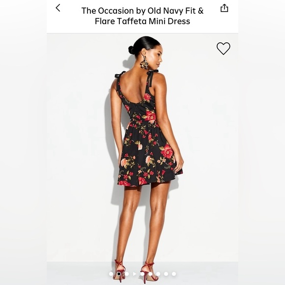 NWT Old Navy “The Occasion” dress in Pink Floral - Picture 10 of 10